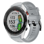 Cinturino in silicone tinta unita con fibbia in metallo, For  Garmin Instinct, For Garmin Approach S62, For Garmin Fenix 6 GPS