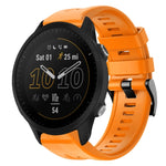 Cinturino in silicone tinta unita con fibbia in metallo, For Garmin Forerunner 955, For Garmin Forerunner 945, For Garmin Forerunner 935