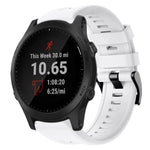 Cinturino in silicone tinta unita con fibbia in metallo, For Garmin Forerunner 955, For Garmin Forerunner 945, For Garmin Forerunner 935