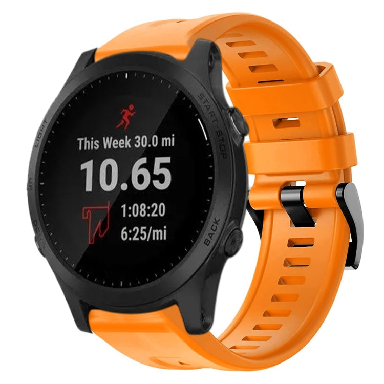 Cinturino in silicone tinta unita con fibbia in metallo, For Garmin Forerunner 955, For Garmin Forerunner 945, For Garmin Forerunner 935