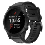Cinturino in silicone tinta unita con fibbia in metallo, For Garmin Forerunner 955, For Garmin Forerunner 945, For Garmin Forerunner 935