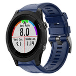 Cinturino in silicone tinta unita con fibbia in metallo, For Garmin Forerunner 955, For Garmin Forerunner 945, For Garmin Forerunner 935
