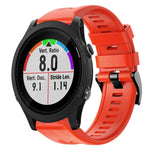 Cinturino in silicone tinta unita con fibbia in metallo, For Garmin Forerunner 955, For Garmin Forerunner 945, For Garmin Forerunner 935