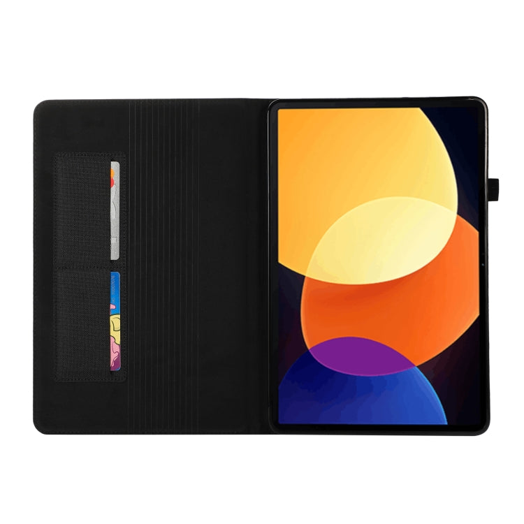 Custodia per tablet in pelle e tessuto, For Xiaomi Mi Pad 5 Pro 12.4