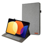 Custodia per tablet in pelle e tessuto, For Xiaomi Mi Pad 5 Pro 12.4