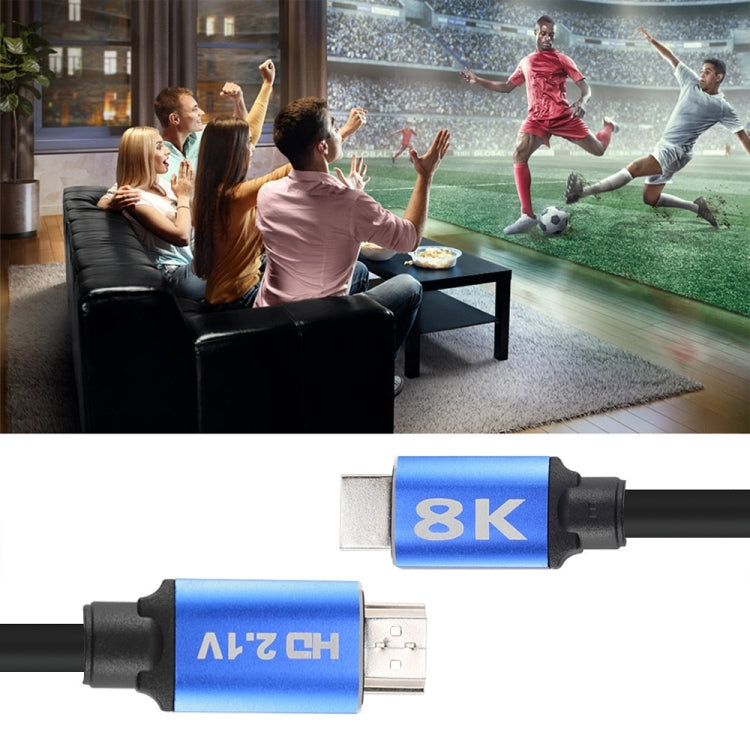 HD08 Cavo HDMI Set-top box per proiezione di computer TV HDMI 2.1 ultra trasparente 8K 5M