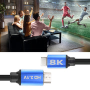 HD08 Cavo HDMI Set-top box per proiezione di computer TV HDMI 2.1 ultra trasparente 8K 5M