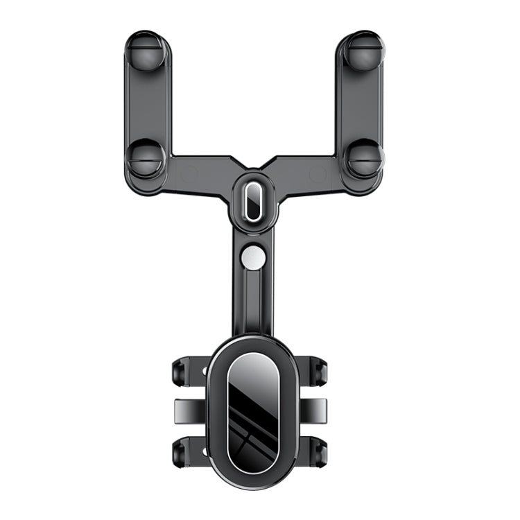 H03 Porta cellulare per specchietto retrovisore per auto, rotazione a 360°, pieghevole, H03