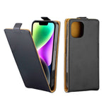 Custodia per telefono in pelle flip verticale con slot per schede, For  iPhone 14 Pro Max, For iPhone 14 Plus, For iPhone 14, For iPhone 14 Pro