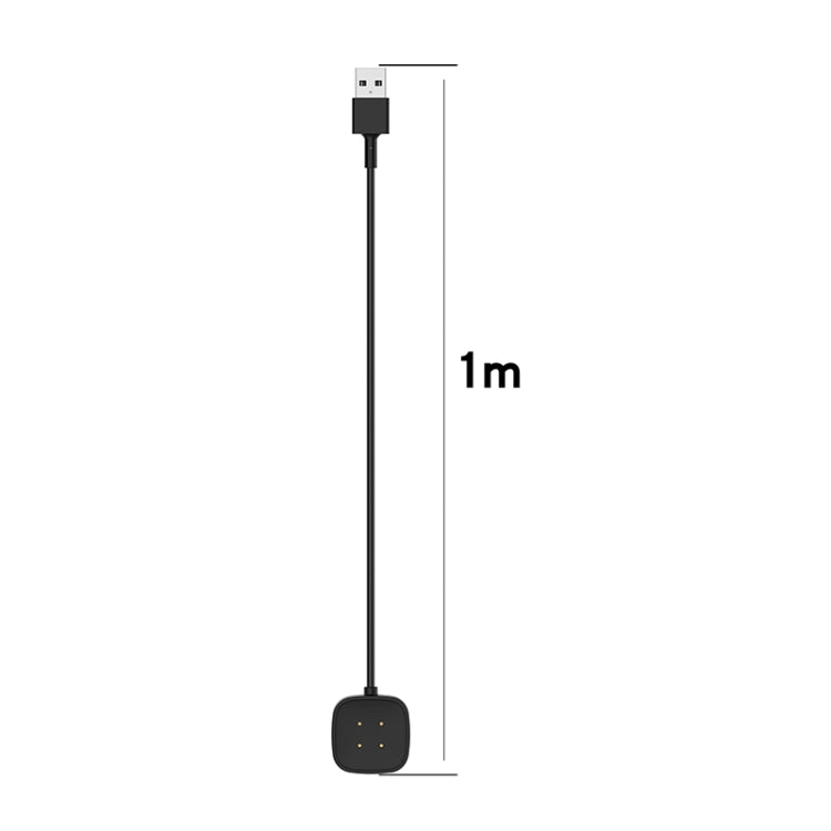 Per Fitbit Versa4 Guarda la lunghezza del cavo di ricarica magnetica: 1 m, Length: 1m