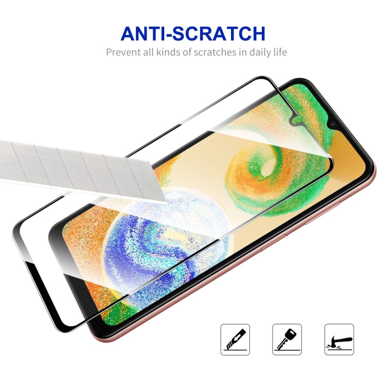 Per Samsung Galaxy A04 / A04s ENKAY Full Glue 0.26mm 9H 2.5D Vetro temperato Full Film, 1 PCS, 2pcs, 5pcs, 10pcs