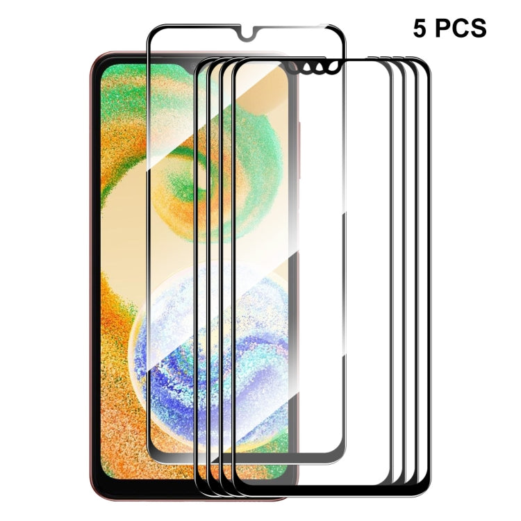 Per Samsung Galaxy A04 / A04s ENKAY Full Glue 0.26mm 9H 2.5D Vetro temperato Full Film, 1 PCS, 2pcs, 5pcs, 10pcs