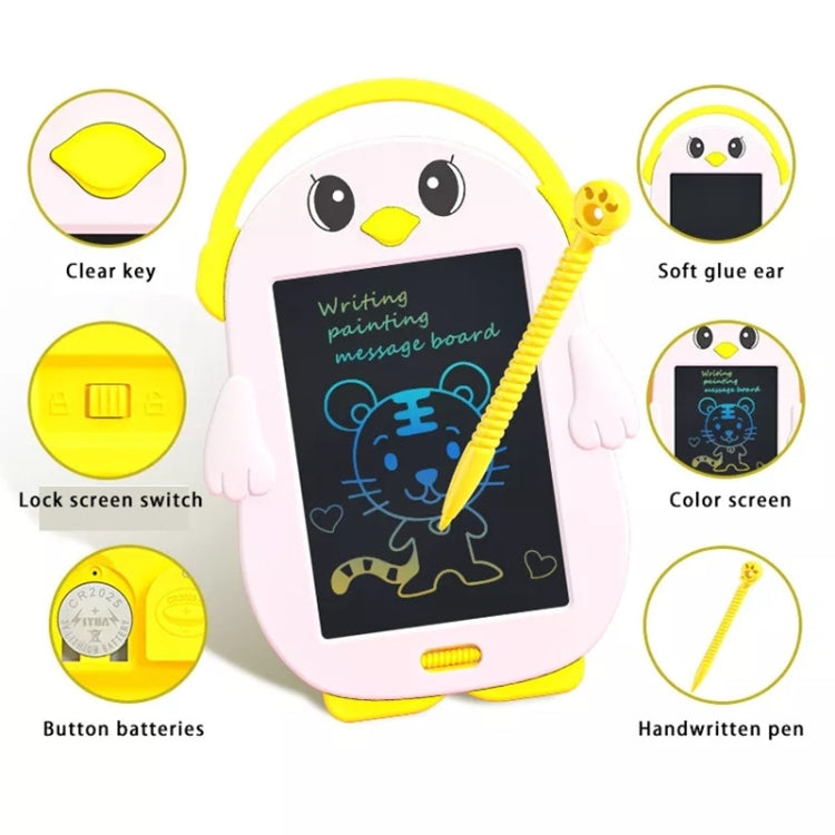 Lavagna LCD per scrivere bambini con design animali 22x31 cm