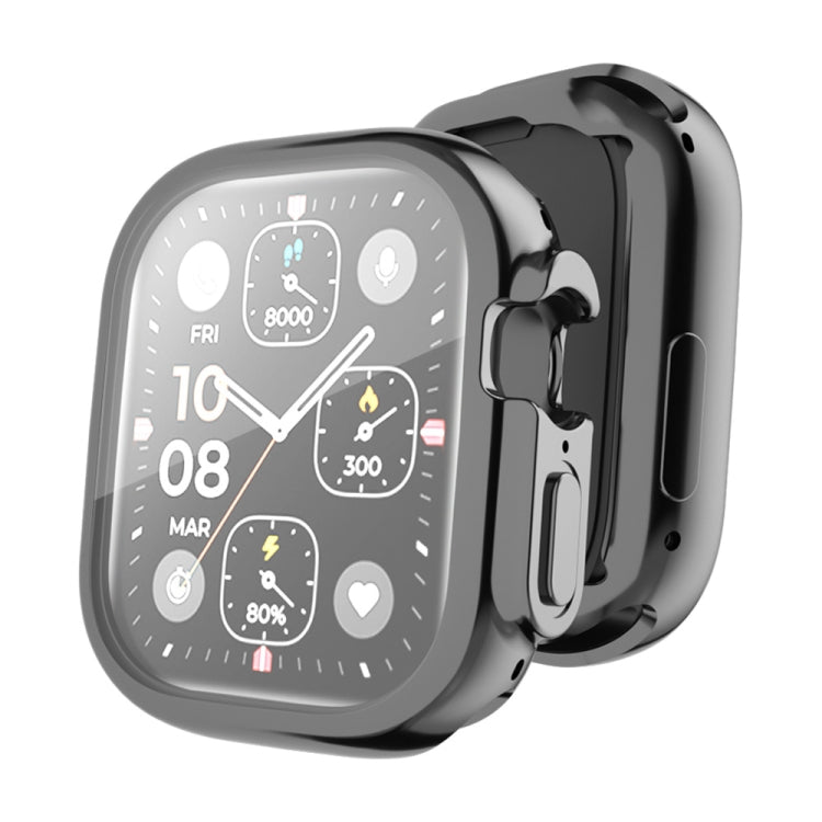Per Apple Watch Ultra 49mm ENKAY Custodia morbida in TPU galvanizzato a copertura totale con pellicola per schermo