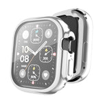 Per Apple Watch Ultra 49mm ENKAY Custodia morbida in TPU galvanizzato a copertura totale con pellicola per schermo