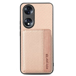 Per Honor 70 Custodia per telefono con borsa per carte magnetiche in fibra di carbonio