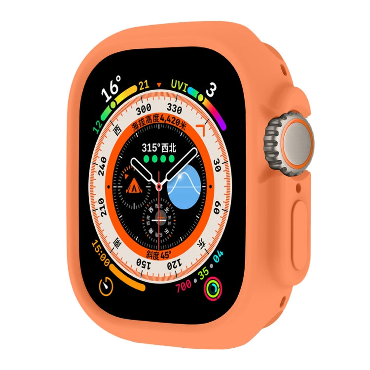 Per Apple Watch Ultra 49mm ENKAY Custodia protettiva in TPU morbido tinta unita