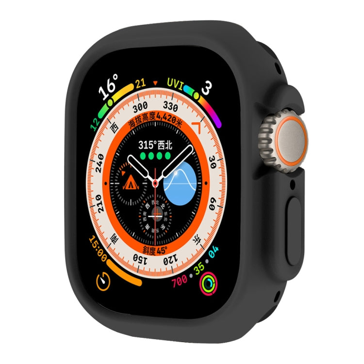 Per Apple Watch Ultra 49mm ENKAY Custodia protettiva in TPU morbido tinta unita