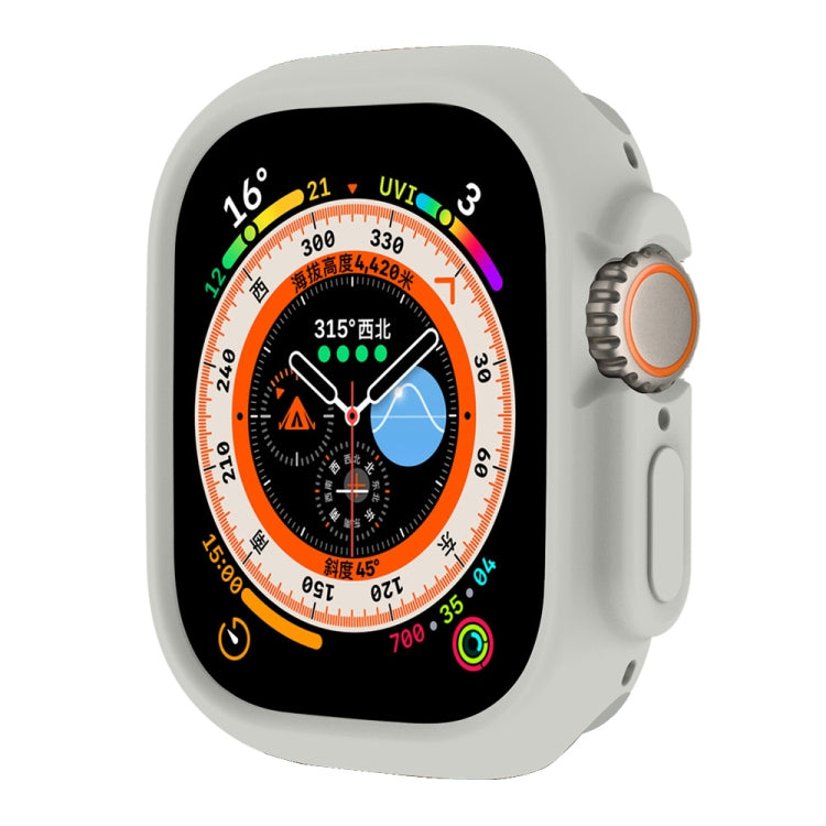 Per Apple Watch Ultra 49mm ENKAY Custodia protettiva in TPU morbido tinta unita