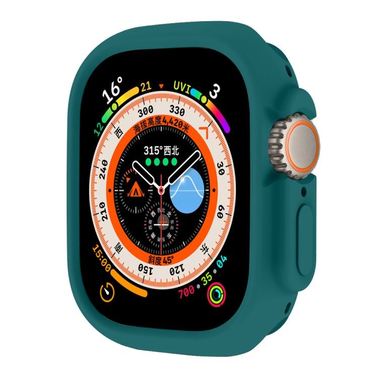 Per Apple Watch Ultra 49mm ENKAY Custodia protettiva in TPU morbido tinta unita