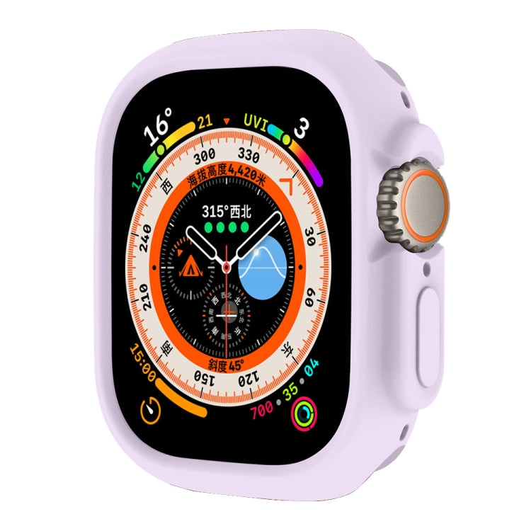 Per Apple Watch Ultra 49mm ENKAY Custodia protettiva in TPU morbido tinta unita