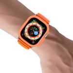 Per Apple Watch Ultra 49mm ENKAY Custodia protettiva in TPU morbido tinta unita