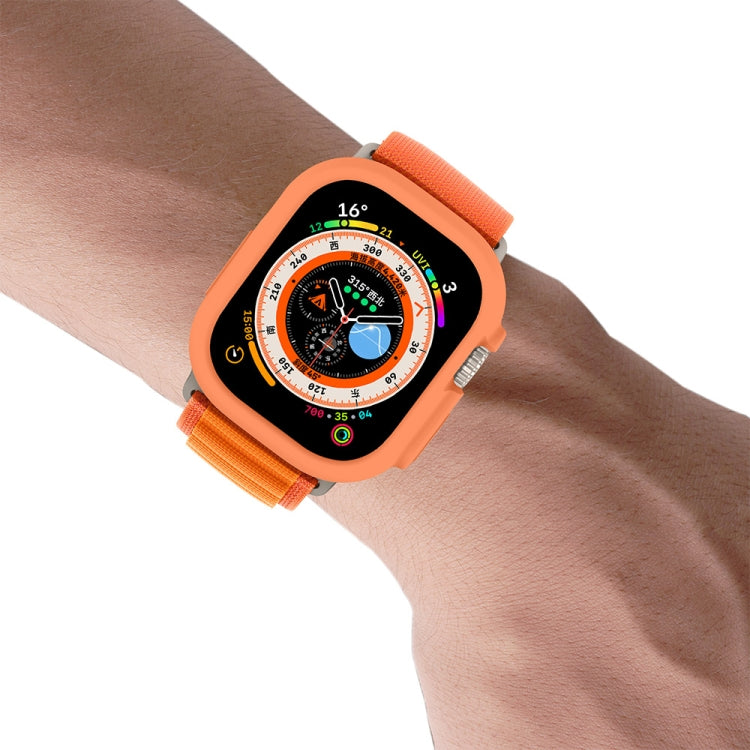 Per Apple Watch Ultra 49mm ENKAY Custodia protettiva in TPU morbido tinta unita