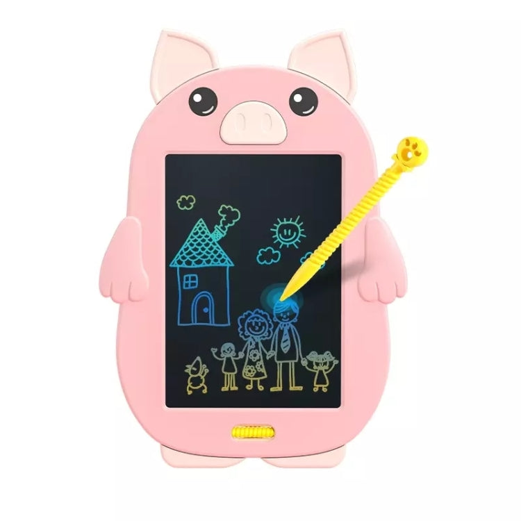 HYD-8511 Cartoon Kids LCD ABS Graffiti che disegnano la lavagna colorata con mani, Pig