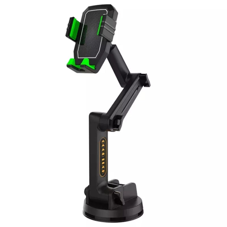 Supporto D001 per camion, escavatore, carrello elevatore, robusto supporto per telefono cellulare con braccio lungo, D001