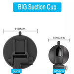 Supporto D001 per camion, escavatore, carrello elevatore, robusto supporto per telefono cellulare con braccio lungo, D001