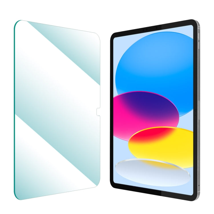 Per iPad 2022 10.9 ENKAY Pellicola in vetro temperato antigraffio da 0,33 mm antideflagrante, For iPad 10th Gen 10.9 2022(1pc), For iPad 10th Gen 10.9 2022(2pcs)