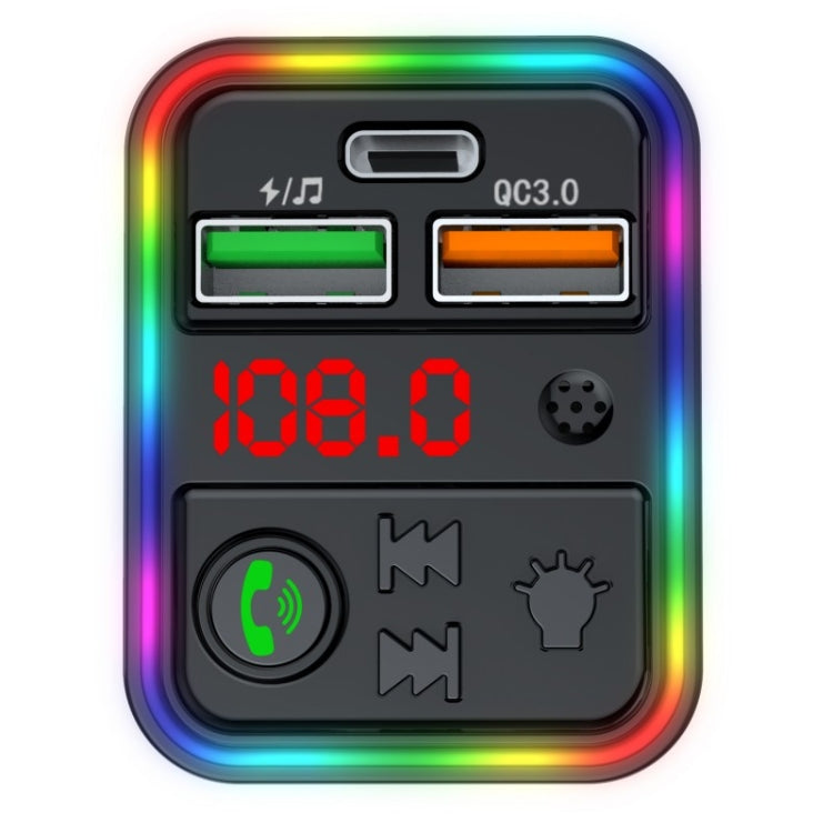 PDF18 Adattatore per caricabatteria per cellulare USB+Type-C PD25W QC3.0 Adattatore per telefono per auto Accendisigari, PDF18