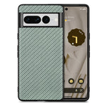 Per Google Pixel 7 Pro Custodia per telefono con cover posteriore in pelle con texture in fibra di carbonio, For Google Pixel 7 Pro