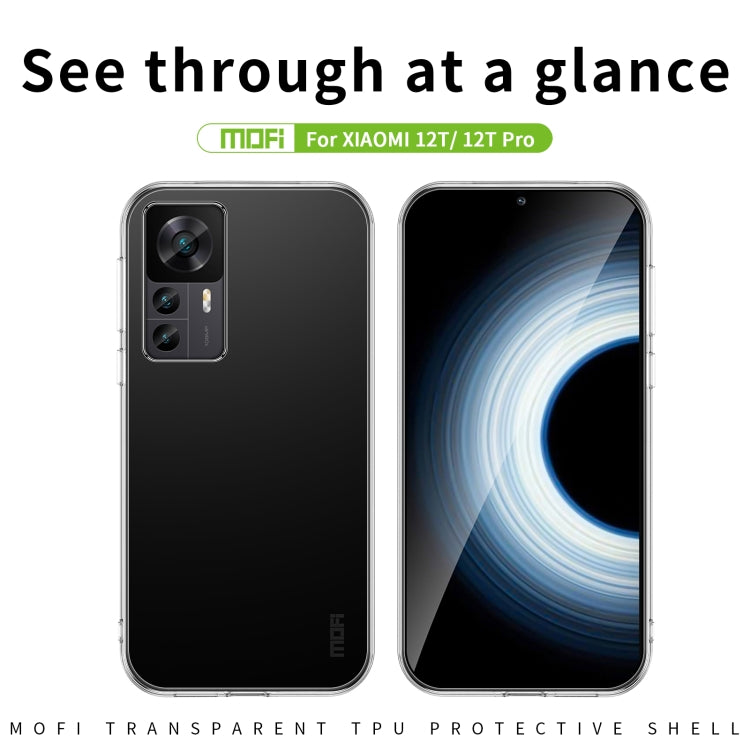Custodia per telefono in TPU ultrasottile serie MOFI Ming, For Xiaomi 12T / 12T Pro, For Sony Xperia 5 IV, For Motorola Moto X30 Pro, For Motorola Moto S30 Pro