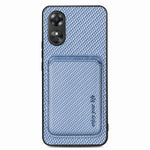 Per OPPO A17 Pro Custodia per telefono Magsafe in pelle in fibra di carbonio