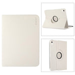 Per iPad 10.9 2022 ENKAY Hat-Prince Custodia per tablet in pelle Litchi con rotazione a 360 gradi