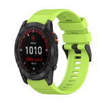 Cinturino in silicone a trama orizzontale da 26 mm con strumento di rimozione, For Garmin Fenix 7X, For Garmin Fenix 7X Solar, For Garmin Tactix Delta