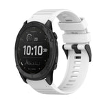 Cinturino in silicone a trama orizzontale da 26 mm con strumento di rimozione, For Garmin Fenix 7X, For Garmin Fenix 7X Solar, For Garmin Tactix Delta