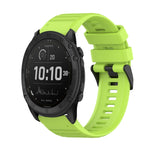 Cinturino in silicone a trama orizzontale da 26 mm con strumento di rimozione, For Garmin Fenix 7X, For Garmin Fenix 7X Solar, For Garmin Tactix Delta