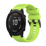Cinturino in silicone a trama orizzontale da 26 mm con strumento di rimozione, For Garmin Enduro, For Garmin Fenix 6X, For Garmin Fenix 6X Pro