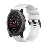 Cinturino in silicone a trama orizzontale da 26 mm con strumento di rimozione, For Garmin Fenix 6X Sapphire, For Garmin Fenix 5X Sapphire, For Garmin Fenix 5X Plus