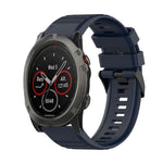 Cinturino in silicone a trama orizzontale da 26 mm con strumento di rimozione, For Garmin Fenix 6X Sapphire, For Garmin Fenix 5X Sapphire, For Garmin Fenix 5X Plus