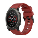 Cinturino in silicone a trama orizzontale da 26 mm con strumento di rimozione, For Garmin Fenix 6X Sapphire, For Garmin Fenix 5X Sapphire, For Garmin Fenix 5X Plus
