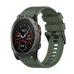 Cinturino in silicone a trama orizzontale da 26 mm con strumento di rimozione, For Garmin Fenix 6X Sapphire, For Garmin Fenix 5X Sapphire, For Garmin Fenix 5X Plus