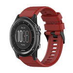 Cinturino in silicone a trama orizzontale da 26 mm con strumento di rimozione, For Garmin Fenix 3, For Garmin Fenix 3 HR, For Garmin Fenix 3 Sapphire