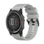 Cinturino in silicone a trama orizzontale da 26 mm con strumento di rimozione, For Garmin Fenix 3, For Garmin Fenix 3 HR, For Garmin Fenix 3 Sapphire