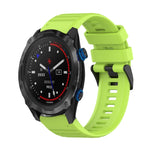 Cinturino in silicone a trama orizzontale da 26 mm con strumento di rimozione, For Garmin Descent MK 2, For Garmin Descent MK 2i