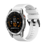 Cinturino in silicone a trama orizzontale da 22 mm con strumento di rimozione, For Garmin Epix Gen 2, For Garmin Approach S62, For Garmin Fenix 6 GPS
