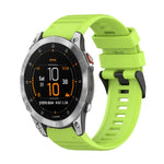 Cinturino in silicone a trama orizzontale da 22 mm con strumento di rimozione, For Garmin Epix Gen 2, For Garmin Approach S62, For Garmin Fenix 6 GPS