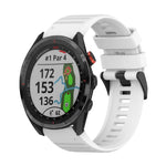 Cinturino in silicone a trama orizzontale da 22 mm con strumento di rimozione, For Garmin Epix Gen 2, For Garmin Approach S62, For Garmin Fenix 6 GPS
